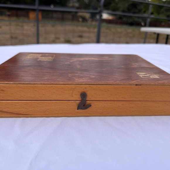 Vintage Soviet Union Wooden Travel Set | Complete - Picture 12 of 13